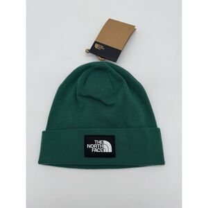 The North Face Dock Worker Recycled Beanie Evergreen New With Tags One Size